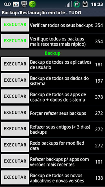 Titanium Backup backup