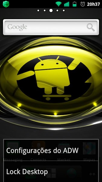 ADWLauncher EX Menu de configurações