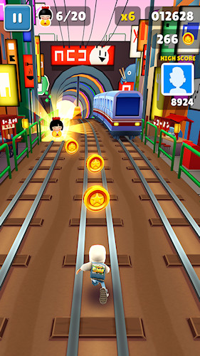 Subway Surfers é o 1º jogo com um bilhão de downloads