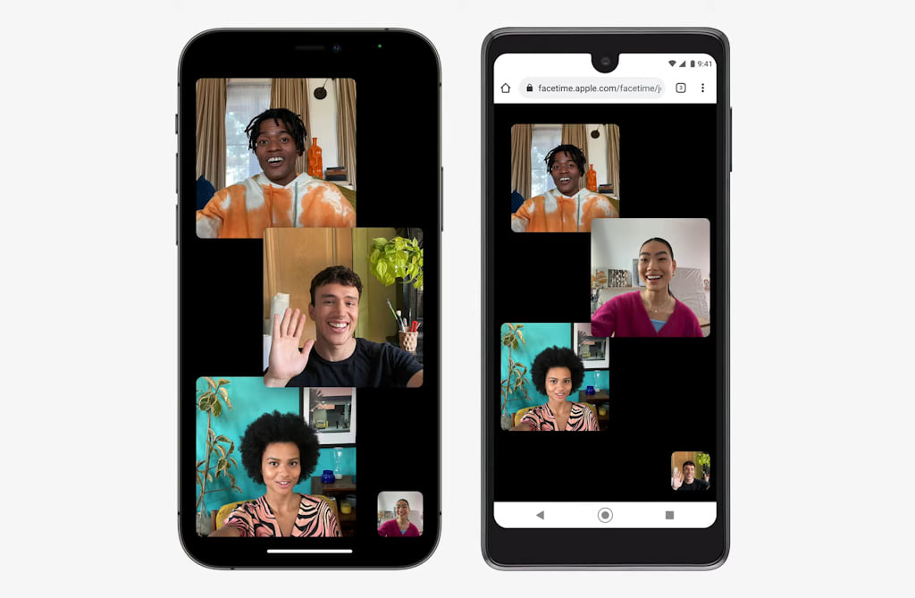 Apple Facetime Android e Windows