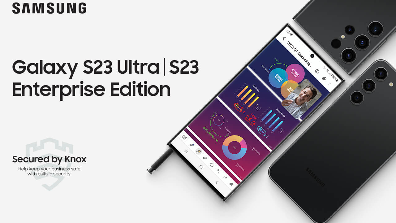 Galaxy S23 e Galaxy S23 Ultra Enterprise Edition são lançados