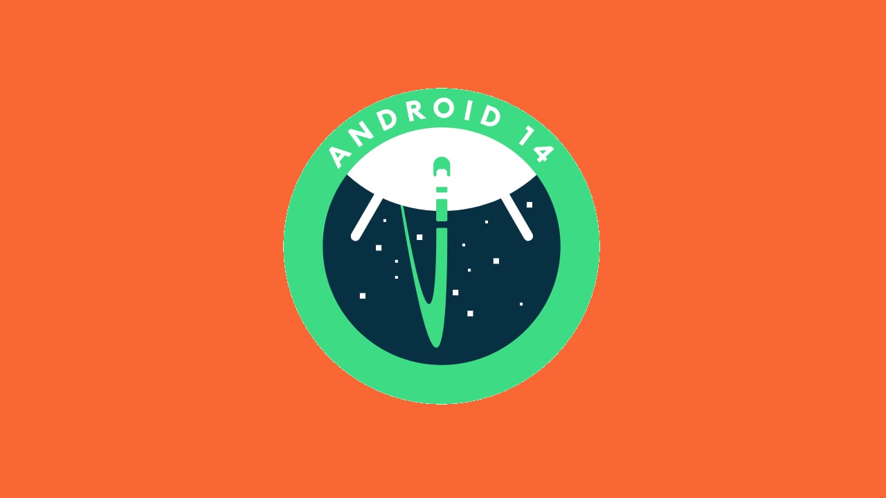 Android 14 logo