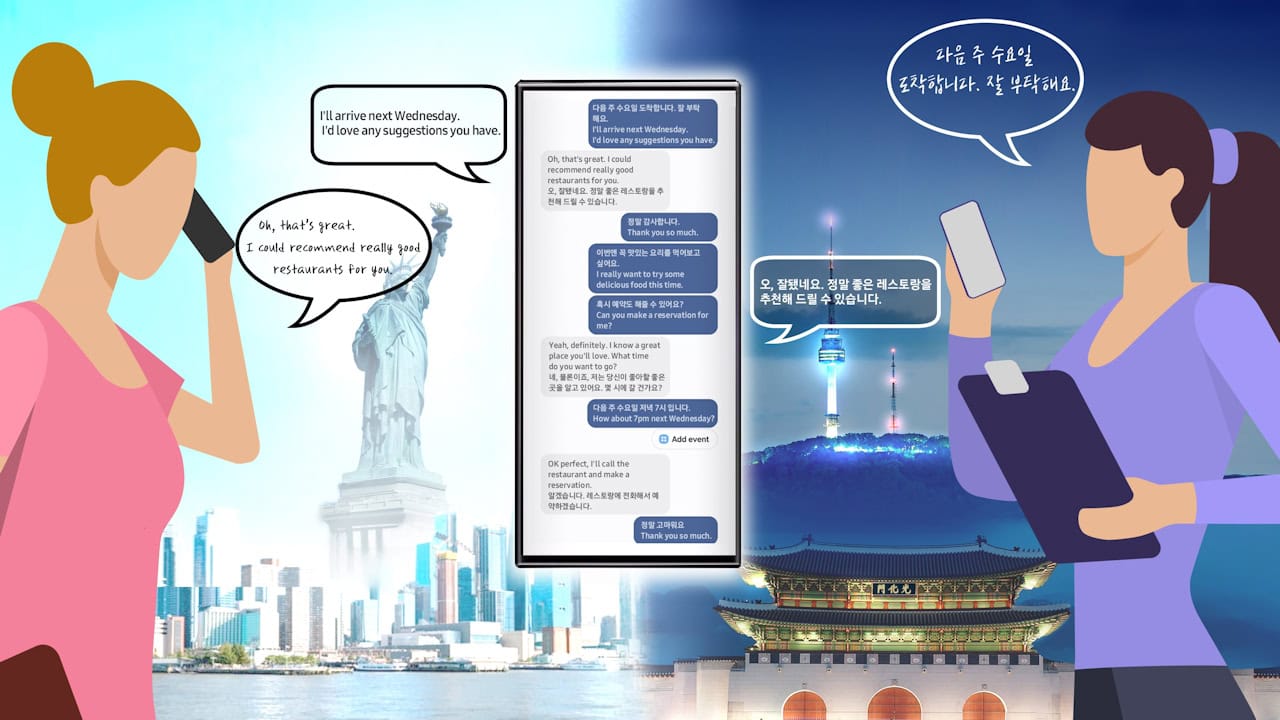 Samsung Galaxy Ai, recursos AI Live Translate Call