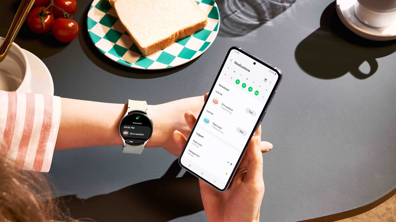 Samsung Health recebeu o recurso de rastreamento de medicação