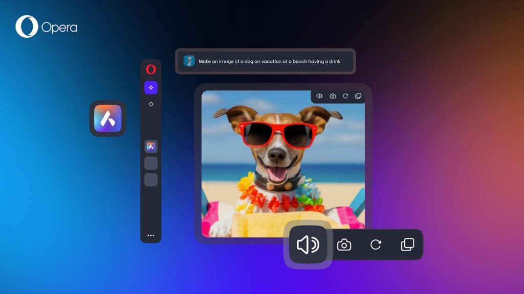 Navegador Opera Aria com Google Gemini integrado