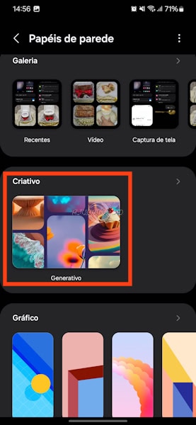 Samsung, como criar papel de parede utilizando inteligência artificial Galaxy AI