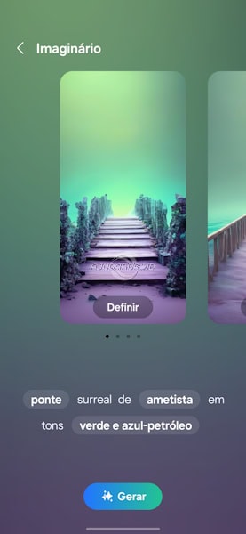 Samsung, como criar papel de parede utilizando inteligência artificial Galaxy AI