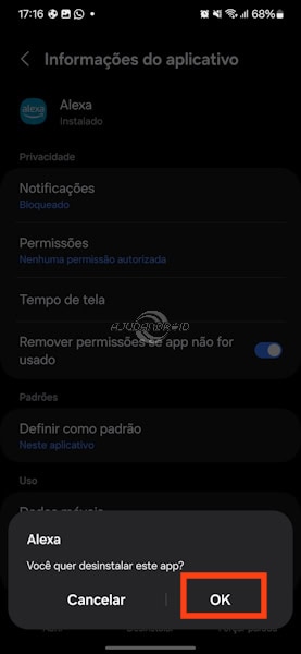 Como desinstalar aplicativos e jogos nos Galaxy da Samsung