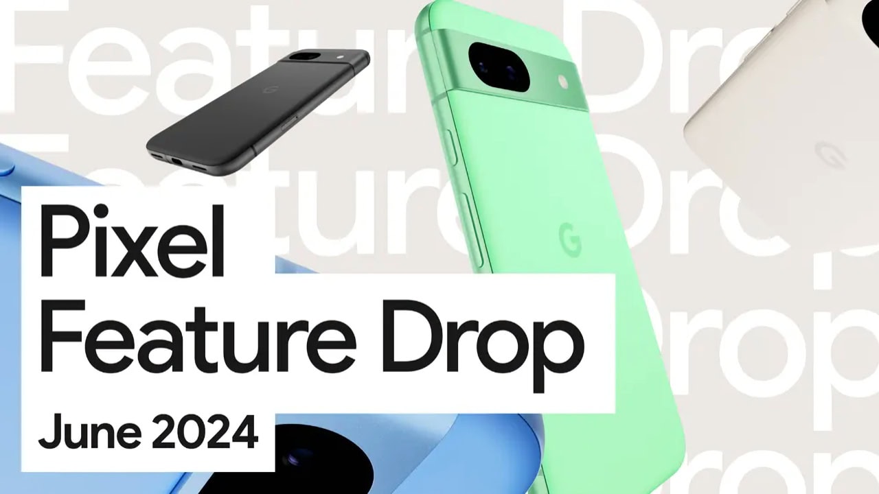 Google Pixel Feature Drop de junho de 2024 logo