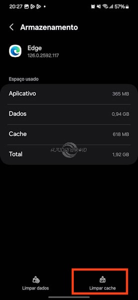 Como limpar o cache dos aplicativos