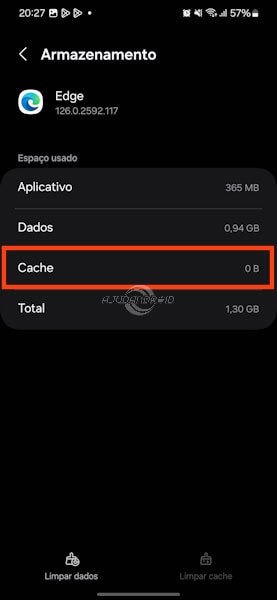 Como limpar o cache dos aplicativos