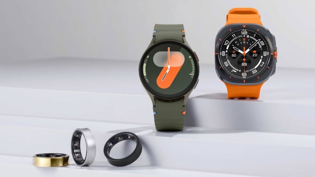 Samsung Galaxy Ring, Galaxy Watch 7 e Galaxy Watch Ultra