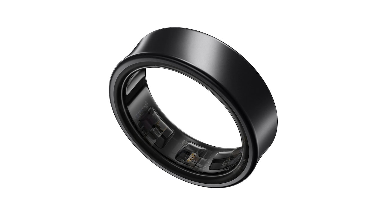 Samsung Galaxy Ring na cor preta