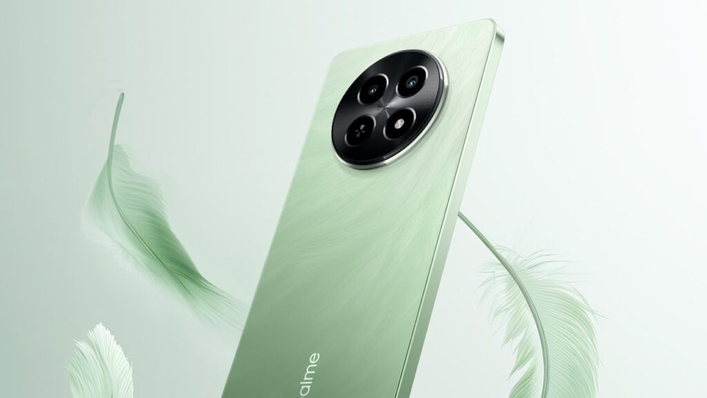 realme 12x 5G traseira verde