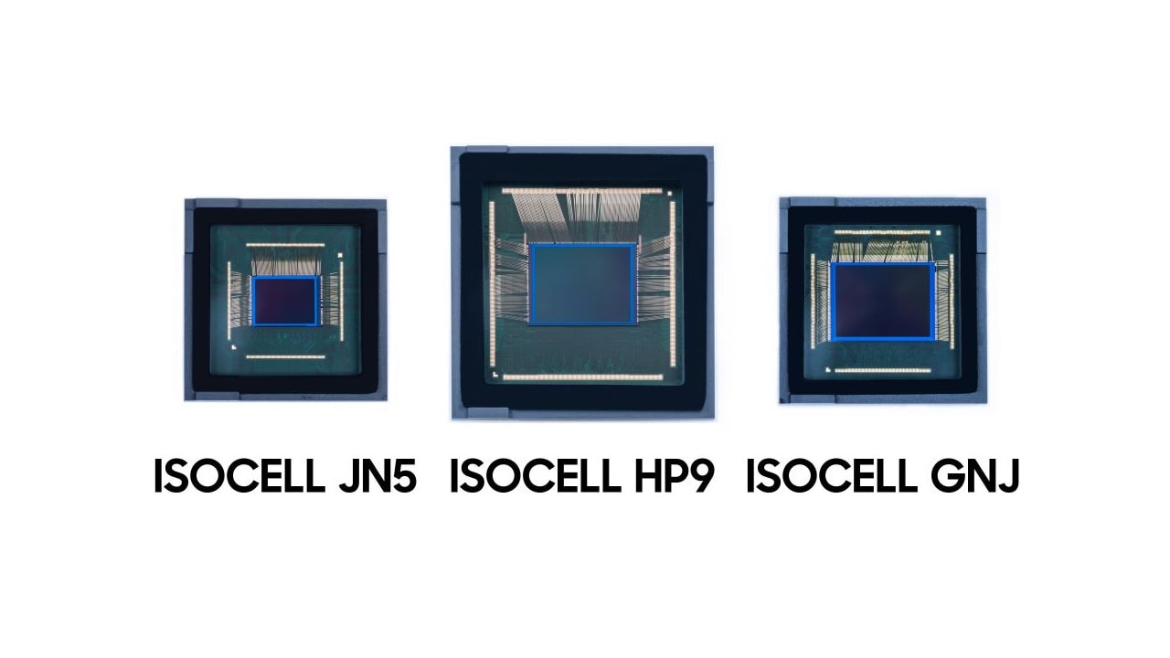 Samsung ISOCELL HP9, ISOCELL GNJ e ISOCELL JN5