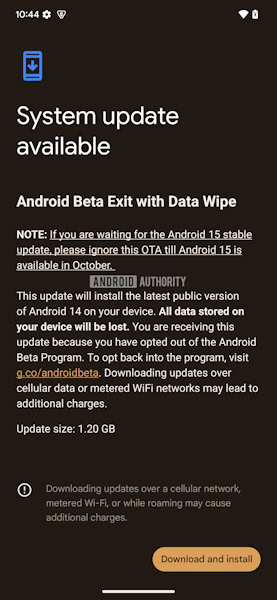 Android 15 sair da versão beta, data de lançamento do sistema