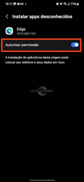 Como desativar a opção Instalar apps desconhecidos