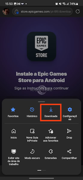 Como instalar a loja Epic Games Store