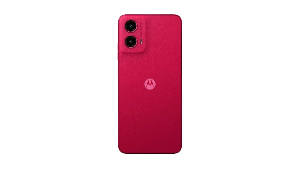 Moto G45 5G rosa traseira