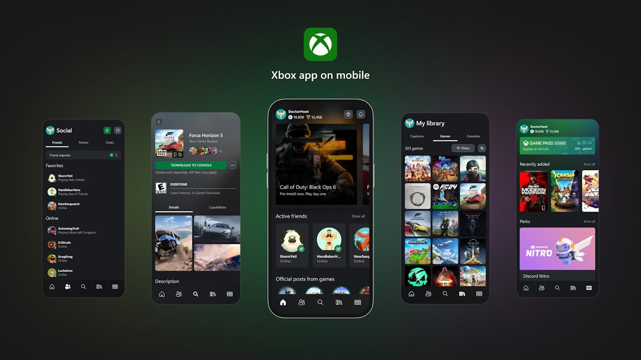 Aplicativo do Xbox unificado com app do Game Pass