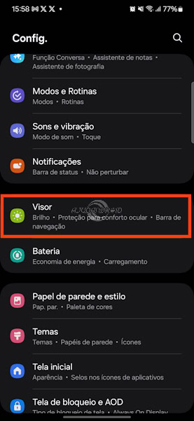 Aumentando sensibilidade da tela nos Samsung Galaxy