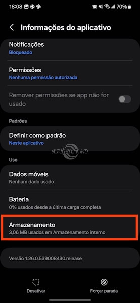 Como redefinir o brilho adaptável da tela nos Galaxy