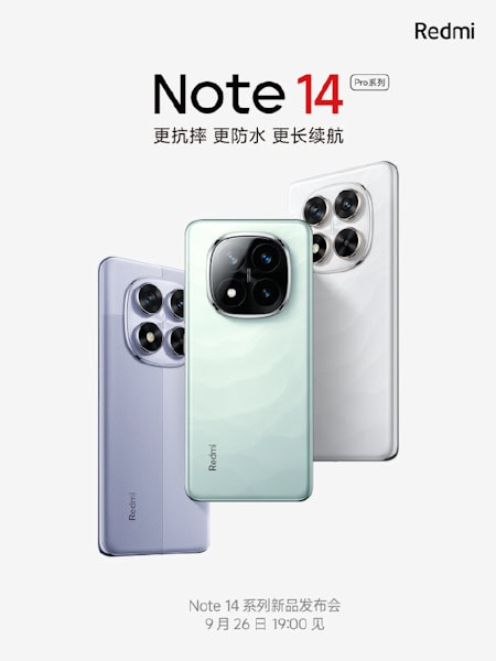 Redmi Note 14 Pro e Redmi Note 14 Pro+