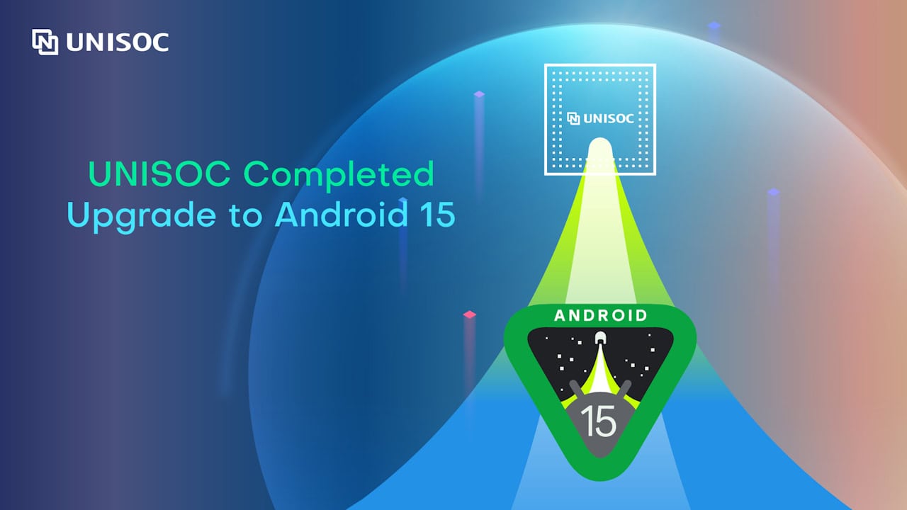 UNISOC Android 15 logo