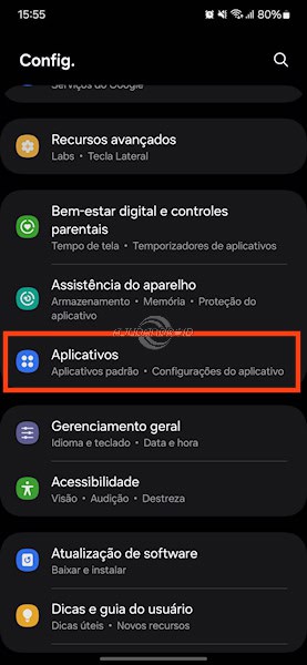 Como desinstalar atualizações dos aplicativos