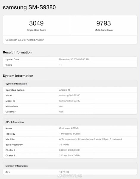 Galaxy S25 Ultra teste com o Snapdragon 8 Elite for Galaxy