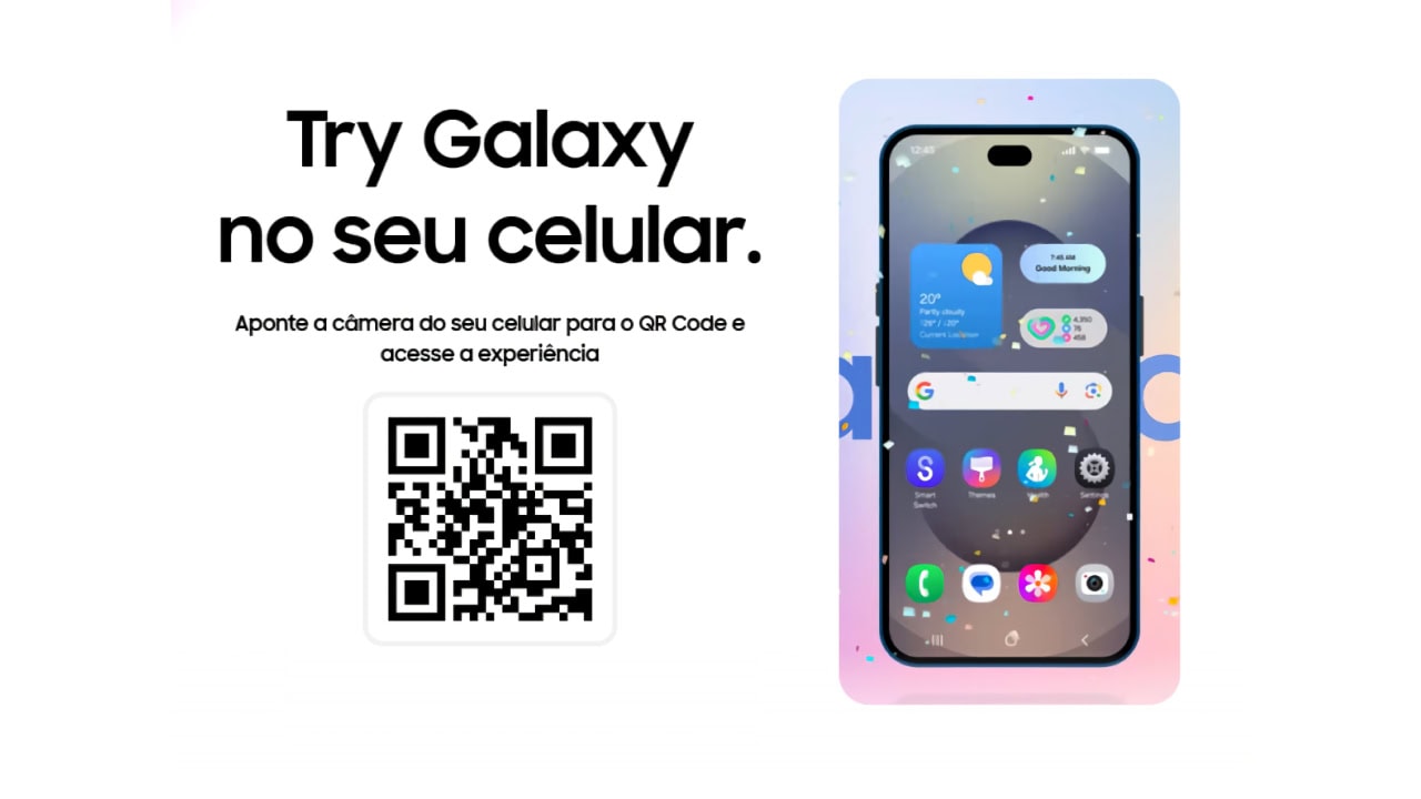 Samsung Try Galaxy com One UI 7